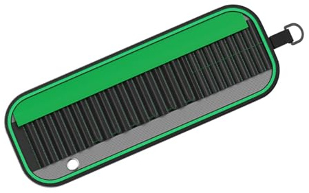 Organiseur à outils enroulable en tissu renforcé avec plusieurs poches pour embouts de douille, perceuse, design suspendu, organiseur de sac à outils enroulable