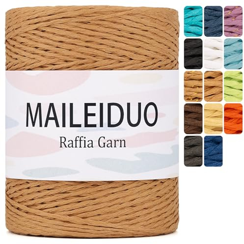 Raffia Garn Zum HäKeln 2mm X 300m Natur Bast Papierdraht Zum Basteln Papiergarn Bast Band Natur Geschenkband Papierkordel Papiergarn FüR KöRbe Diy Handwerksprojekte,HüTe Taschen