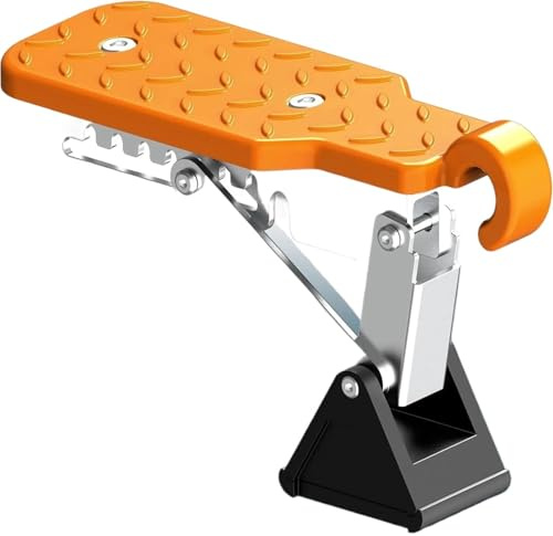 Escalón universal para puerta de coche, con pedales y gancho de acceso al techo, ajustable en 7 marchas para SUV estribo vehículo pedal pie