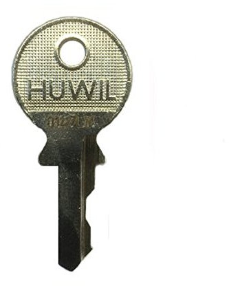 HUWIL Ersatzschlüssel IG - Schließung IG 15001 bis IG 15500 - Nachschlüssel - Zusatzschlüssel - u.a. für Hebelzylinder,Möbelschlösser,Schrankschlösser - Schließung IG 15066