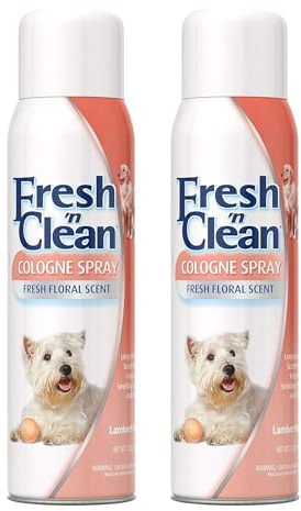 PetAg Fresh ’n Clean Cologne Spray - Floral Scent - 12 oz - Controls Odor & Keeps Dogs Smelling Fresh