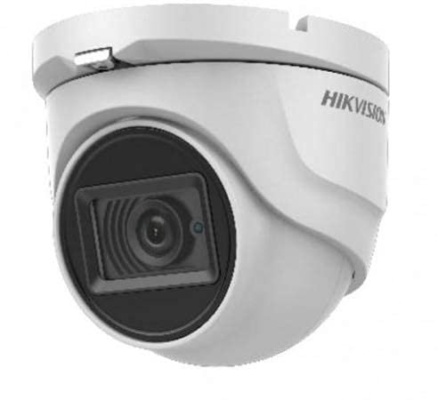 HIKVISION 8 MP (4K) Outdoor Turret Camera with Smart IR 2.8 mm lens (DS-2CE76U1T-ITMF)