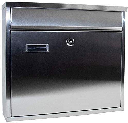 Cassetta Posta Cassetta Postale Cassetta postale di sicurezza Cassetta postale con lucchetto Cassetta per giornali in acciaio inossidabile Cassetta per suggerimenti grande Cassetta per pacchi Cassetta