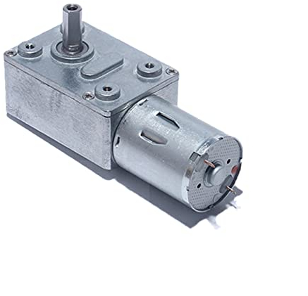 YZ-LIANG Windräder Reduktionsmotor, DC 6V 12V 24 V Hoher Drehmoment-Turbo-Wurm-Getriebemotor für Range Hood Nesting Machine Smart Equipment (Speed(RPM) : 30, Voltage(V) : 24)