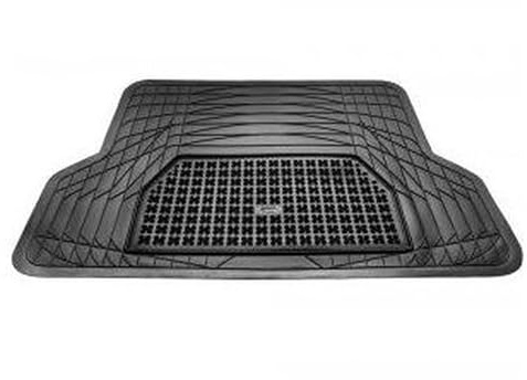 M MOTOS Antirutschmatte auto Kofferraummatte Universal, 112cm lang, untere Breite 150,5cm, obere Breite 124cm Verbessern Sie Ihren Reisekomfort mit anti rutsch matte - Allwetter kofferraum schutzmatte