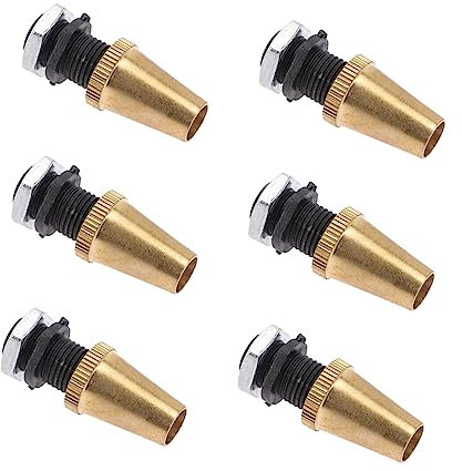 Uonlytech 6pcs Light Cable Grips DIY Kit Metal Lock Wire Buckles Thread for Ceiling Lighting