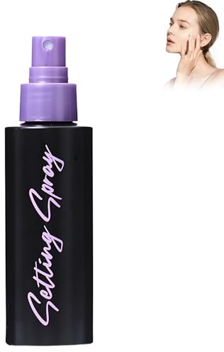 Wonsters 110ml Spray fixateur de maquillage, Spray fixateur contrôle de l'huile Make Up Finish Imperméable, Hydratant léger Fixateur S-pray
