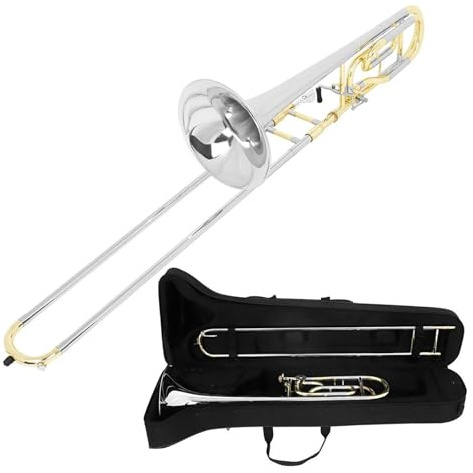 Trombón tenor en si bemol juego de instrumentos de viento metal profesionales