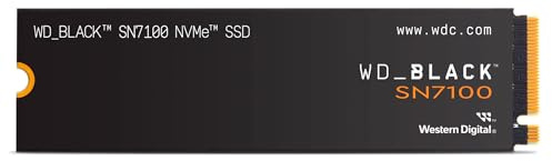 WD_BLACK SN7100 NVMe SSD de 2 TB (memoria de juego de alto rendimiento, hasta 7.250 MB/s de velocidad de lectura, PCIe Gen4, eficiencia energética) para consolas de juegos de sobremesa, portátiles y