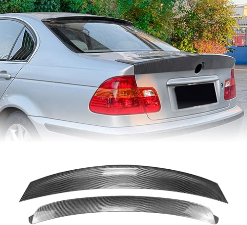 Heckspoiler Heckspoiler Kotflügel Dachsplitter für BMW E46 4-Türer M3 1998-2004 Schwarz