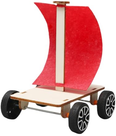 Proyectos STEM para niños - Kit de construcción de automóviles, actividades para vehículos alimentados a, kits de modelos educativos artesanales de madera, juego de construcción de bricolaje práctico