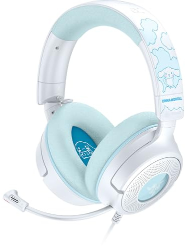 Razer Kraken V4 X - Cuffie da gioco cablate: driver da 40 mm, microfono cardioide, cuscinetti in memory foam, illuminazione Chroma RGB, cavo di tipo C e tipo A, per PC, Mac, PS5, Nintendo Switch 2