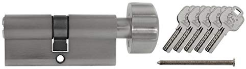 Knob Cylinder KD 80 mm 40/40 Including 5 Keys