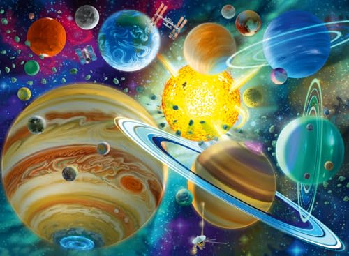 Ravensburger Cosmic Connection 150 Piece Jigsaw Puzzle for Kids Age 7 Years Up