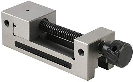 YyDDs Mini Tornillo de Banco de 2 , Tornillo de Banco de Alta precisión HRC48-52, Accesorio de Mesa de Abrazadera de Tornillo de Banco CNC para fresadora y taladradora, Piezas de Prensa de Taladro