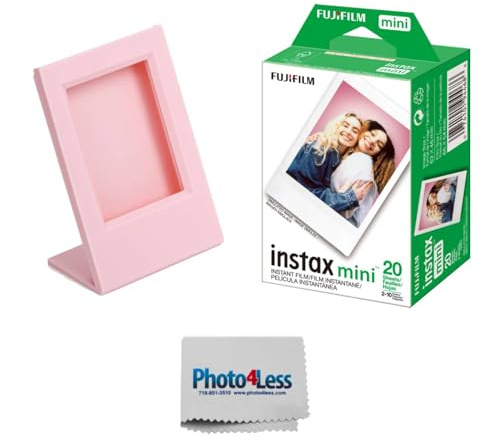Fujifilm Instax Mini Lot de 20 films instantanés avec cadre pour impressions Instax Mini