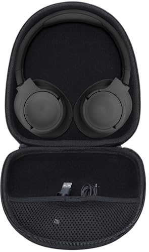 Lebakort Hard Case Compatible with JBL Tune 710BT 720BT 510BT 700BT 760NC 750BTNC 660NC 560BT 570BT 520BT 670BT 770NC Live 650BTNC 400BT 500BT 460NC Wireless Over-Ear Headphones (Black Case)