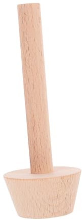 TOPBATHY Practical Wooden Egg Tart Mold Tart Tamper Tool Smooth Surface for Easy Cleaning for Home Use