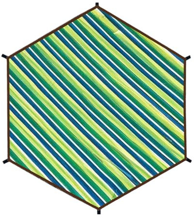Trampoline Shade Cover Trampoline Sunshade Awning Tent Cover, Colorful Roof Sunshade Net For Round Trampolines With 6-foot, 8-foot, 10-foot, 12-foot, 14-foot, And 15-foot Diameters