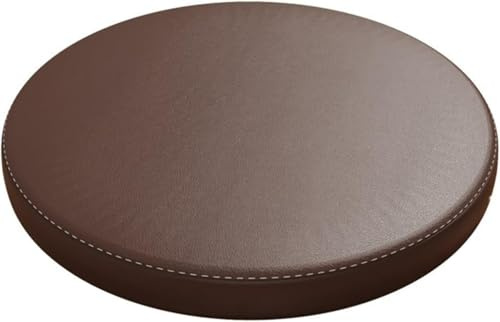 LOJAX Cuscini Rotondi per sedie da Esterno, Cuscini sfoderabili, Cuscini Rotondi in Pelle, Cuscini da Giardino, Cuscini per sedie da Pranzo, Cuscini per sgabelli