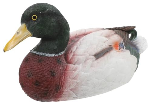 ibasenice Anatre Galleggianti in Decorazioni Per Fioriere e Laghetti Statuette Di Anatre Realistiche Per Esterni e