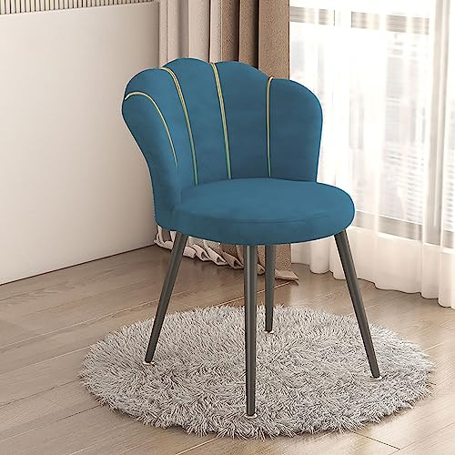 Taburete de maquillaje ajustable con respaldo, cómoda silla cosmética para sala de belleza, dormitorio, sala de estar y vestidor, muebles de maquillaje elegantes y funcionales
