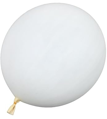 Alipis Pallone Metereologico in Lattice Bianco da 72 Pollici per Indagini Meteorologiche e Visibilità per Occasioni Festive e Scientifiche, Peso 100g