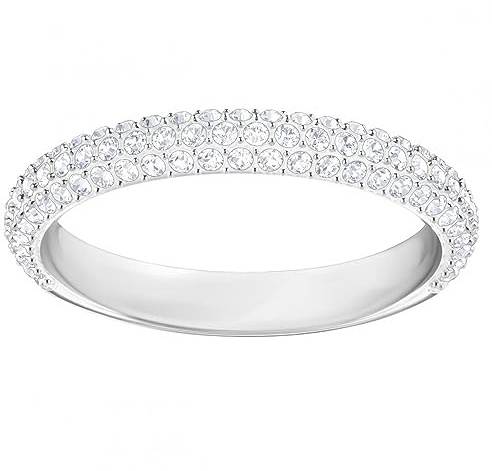 SWAROVSKI Damen-Ringe Edelstahl Kristall '- Ringgröße 50 5412047