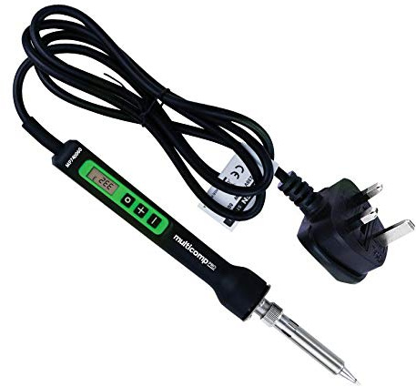 Soldador, 80 W, LCD, 240 VAC, Reino Unido | Soldadores/POTS Power (red eléctrica), 1 X Cantidad - MP740060