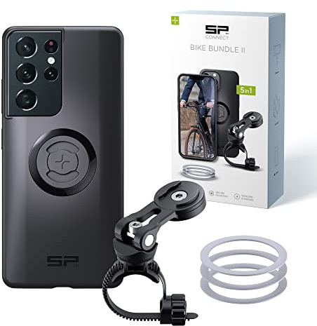 SP CONNECT Fahrrad-Handyhalterung | SPC+ | Handyhalter für Fahrradlenker | Fahrradhandyhalterungen für alle Smartphone Handys wie iPhone Samsung | Mountainbike Rennrad Handy Halterung