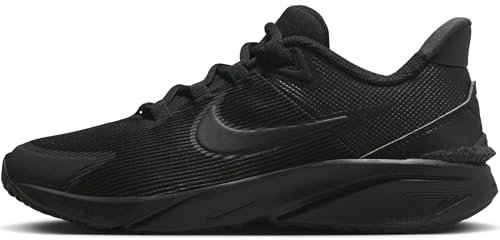 NIKE Star Runner 4 NN (GS), Sneaker, Black/Black-Black-Anthracite, 36.5 EU