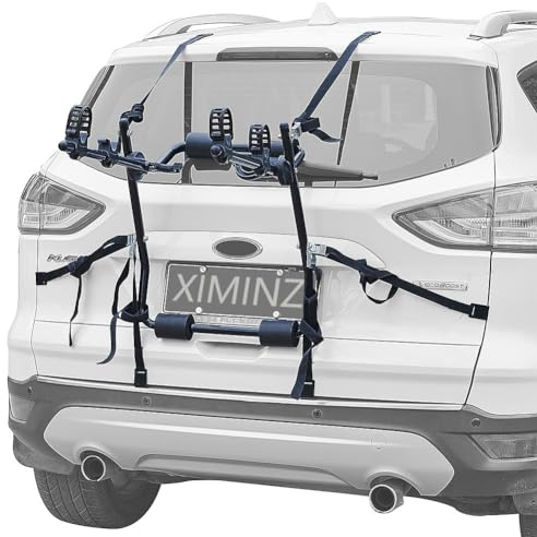 XIMINZ Portabicicletas para 2 Bicicletas para SUV, Soporte de 8 Puntos