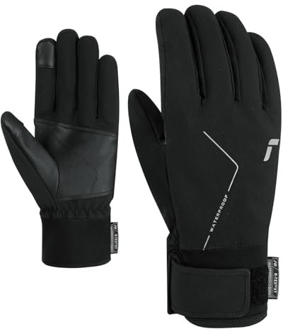 Reusch Kinder Skihandschuhe Handschuhe Diver X R-Tex XT Touch-Tec Junior, Farbe:Schwarz, Artikel:-7702 black/silver, Größe:6