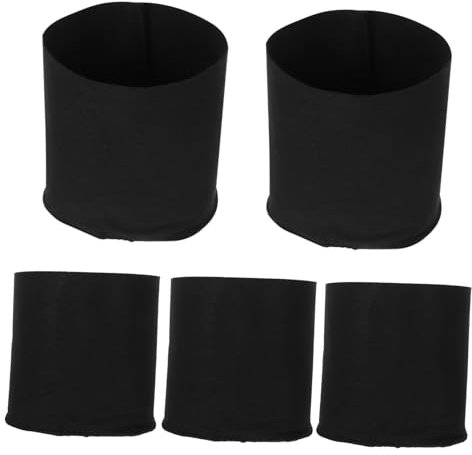 SEWOART 5 Stk Pflanzentasche schwarzer Blumentopf Pflanztasche für Kartoffeln Pflanztaschen für den Garten Taschen für Sukkulenten Anlage Tasche wachsen größer werden Vlies