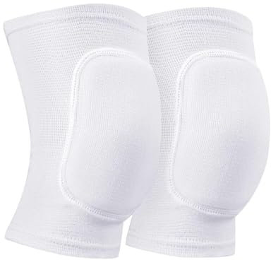 REIFOR Knieschützer Knieschoner Ein Paar weiche, atmungsaktive Knieschützer, Kniestütze, elastische Sport-Knieschützer Knieschützer Wandern(White,XS)