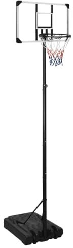 Home Garden,Basketball Ständer Transparent 280-350cm Polycarbonat