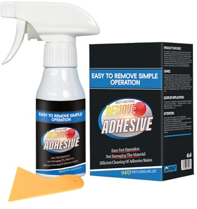 Car Adhesive Remover - 120ml Powerful Glue Cleaner | Car Sticker Remover | for Glass Label Decoration Removal Home Automotive