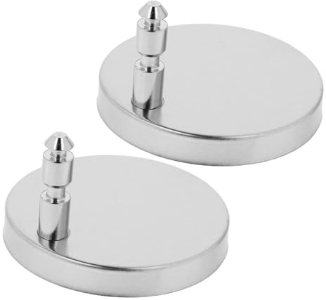 HOMSFOU 2 set Cerniere per Sedile Wc in Acciaio Inossidabile Fissaggi Resistenti per Copriwater Accessori per Collegamento e Riparazione Sedile Bagno Facili da Installare