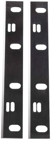 Scheppach 2x Hobelmesser für Hobelmaschine HMS650 Abricht- & Dickenhobelmaschine | 158 x 22 x 1,8 mm | Ersatzmesser für Dickenhobel | 7902200609