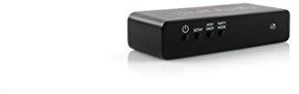 Tivoli Audio Art Collection ConX Kabelloser W-LAN Transmitter und Receiver (Analog/Optisch) Multiroom-Streaming, schwarz