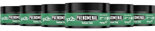 Schwarzkopf got2b phenomenal Mann O Mann Texture Clay, 6er Pack (6 x 100ml)