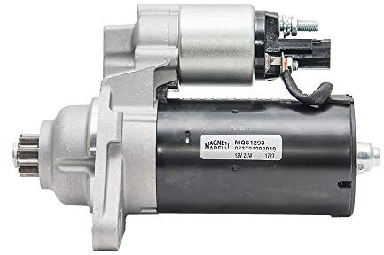 Magneti Marelli MQS1293 Anlasser VW Audi Skoda | Kompatibel mit: AUDI A3, A3 Cabriolet, A3 Sportback, TT, TT Roadster, SEAT ALTEA, ALTEA XL, CORDOBA, IBIZA III, IBIZA IV