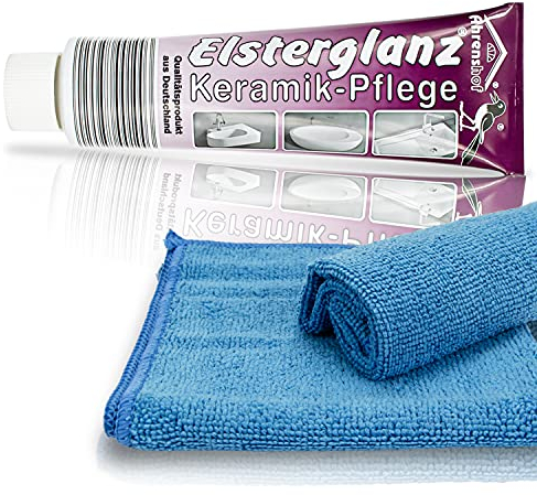 XXL Elsterglanz 150 ml inkl. 2 Mikrofasertücher Polierpaste 11 Sorten wählbar (Keramik-Pflege)