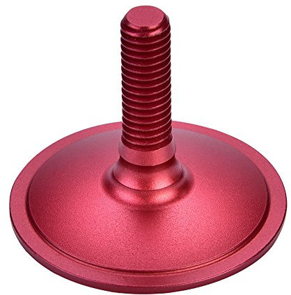 Headset-Kappe aus Aluminiumlegierung, Schrauben, Vorbau-Abstandshalter für 28,6 mm Gabelrohrabdeckung, Fahrradzubehör (rot), Vorbaukappe, Fahrrad-Oberkappe, Fahrradvorbaukappe, Bike-Mountainbike-Kappe