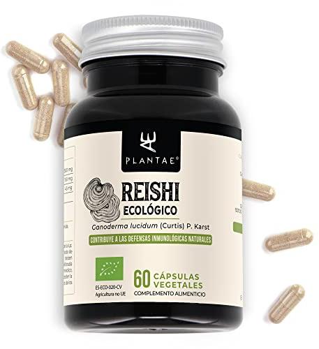 Reishi Bio * Plantae® * pflanzliche Kapseln * Stärkt die natürlichen Abwehrkräfte * Stärkt das Immunsystem (60 Kapseln)