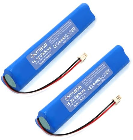 2X Exmate NI-MH 10.8 V 2500mAh Ersatz Akku für Velux Roller Shutter 846933 946930 946933 mit Kabel und Stecker Ersatzbatterie für Velux-Rollladenantrieb, Solar-Rollläden, SSL-Solar-Rollläden