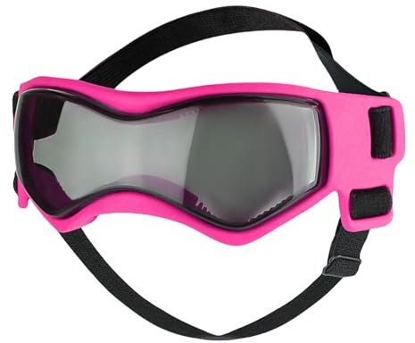 weiting UV-Schutzbrille für Hunde, kleine Hundebrillen | Antibeschlag-UV-Schutz-Sonnenbrille für Haustiere,Hundesonnenbrille mit breiterer Innenstruktur für alltägliche Aktivitäten, Partys, Reisen,