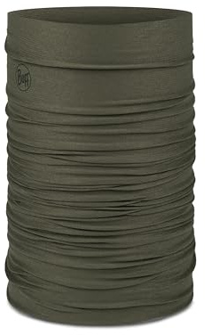 Buff®| Halsdukar CoolNet UV® Flexibel, UPF 50-skydd, lätt, elastisk, återvunnet material, sport, sommar, män, kvinnor, en storlek kaki grön
