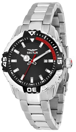 Sector No Limits Orologio Uomo, Tempo, Data, Analogico, 42 mm, Collezione LEGEND - R3253135001