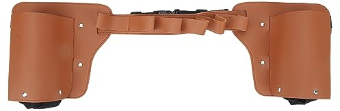 Sac de Taille pour Bouteille de Bière, Sac de Taille pour Bouteille de Bière en Cuir PU, Sangle de Taille Réglable, Ceinture de Support de Canette de Bière, pour la Randonnée en